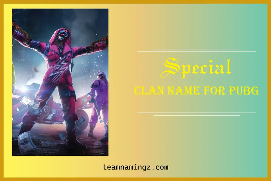 Free Fire clan name for pubg