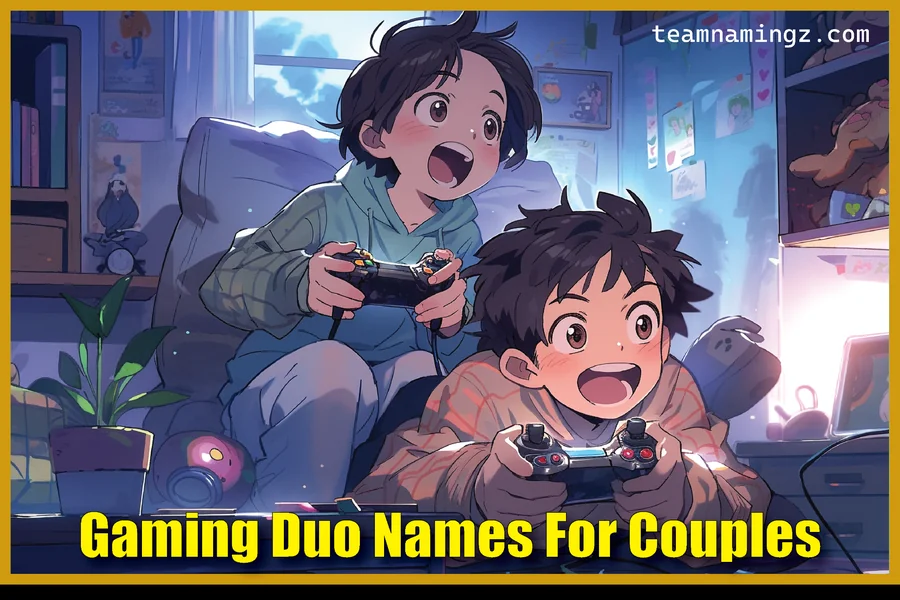 Clever Gaming Duo Names for Couples