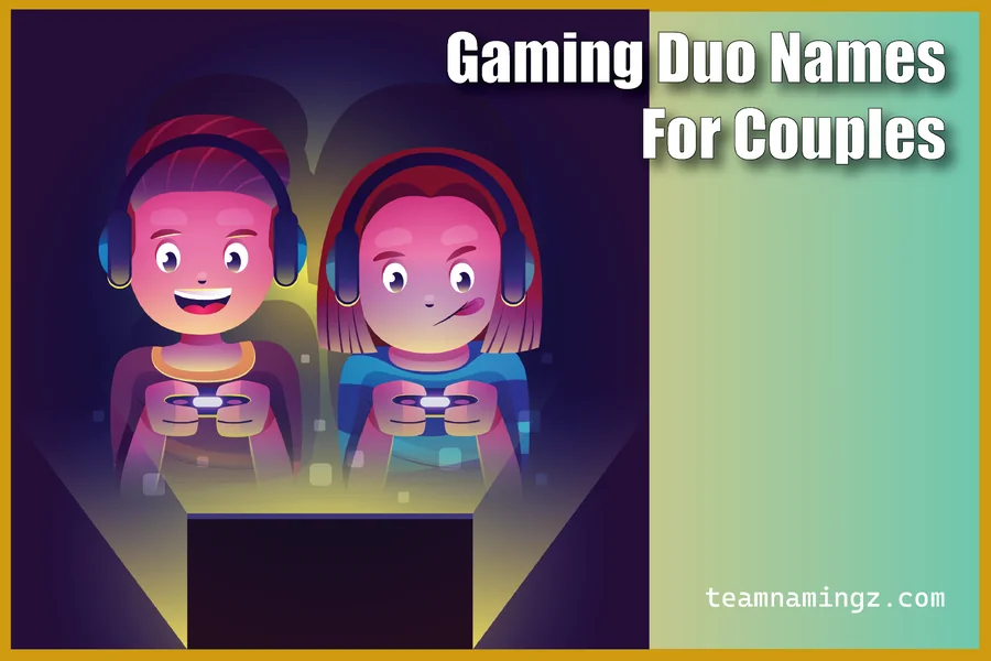 Gaming Duo Names for Couples