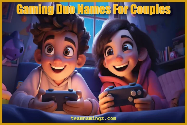 Gaming Duo Names for Couples