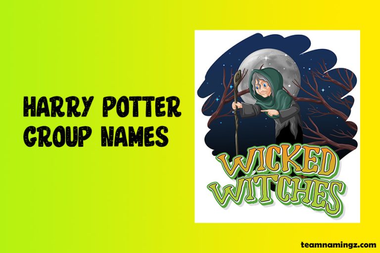 Harry Potter Group Names