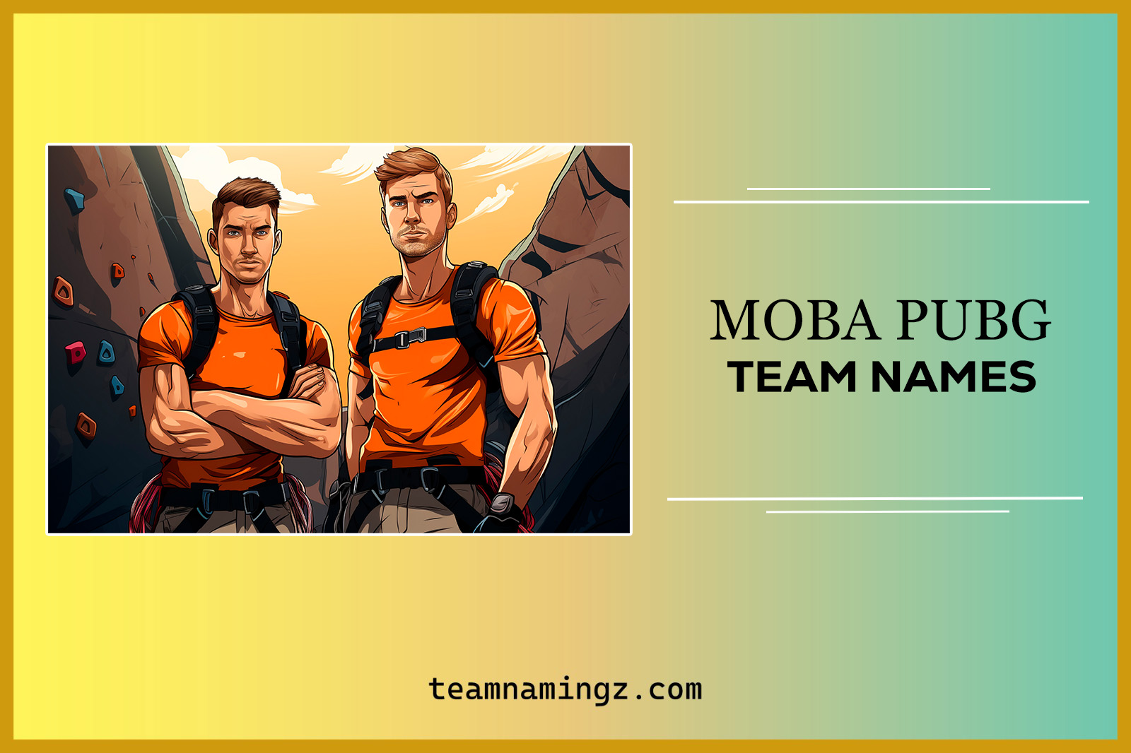 MOBA Pubg Team Names