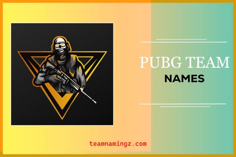 700+ Pubg Team Names