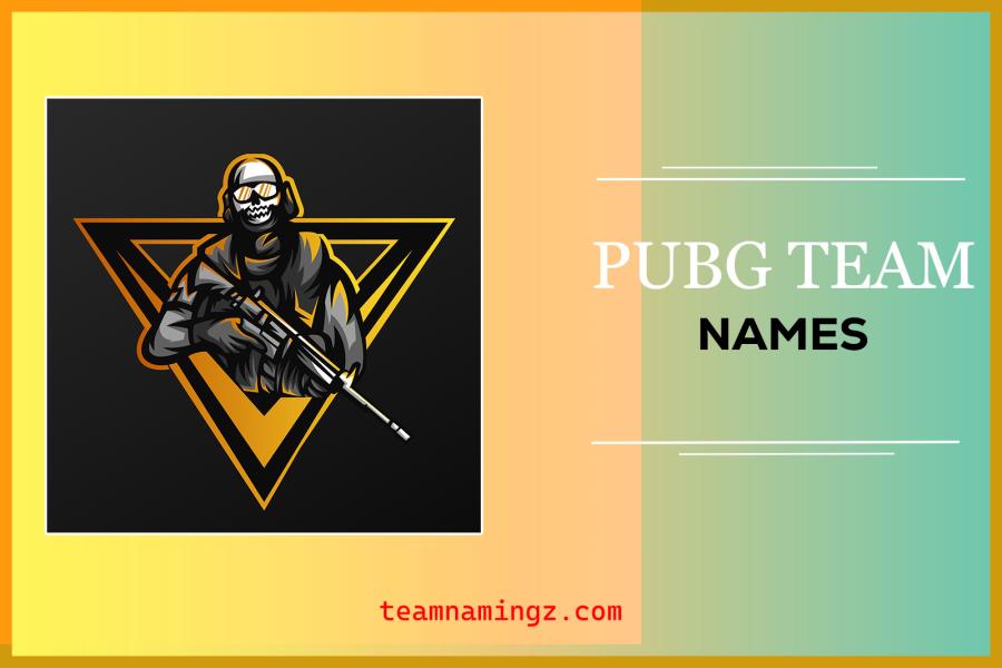 700+ Pubg Team Names
