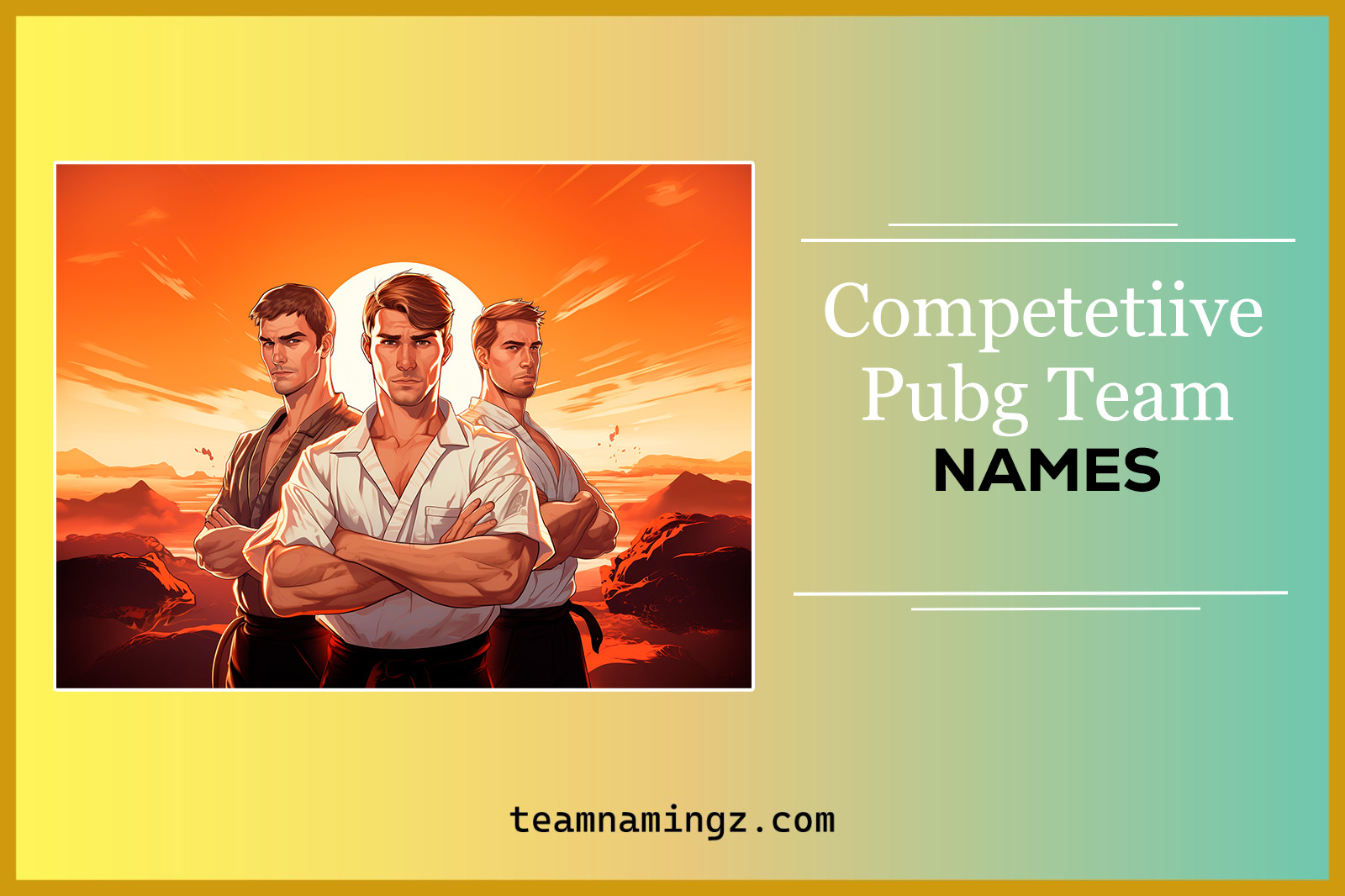 Competitive Pubg Team Names