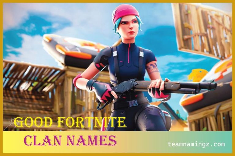 Good Fortnite Clan Names