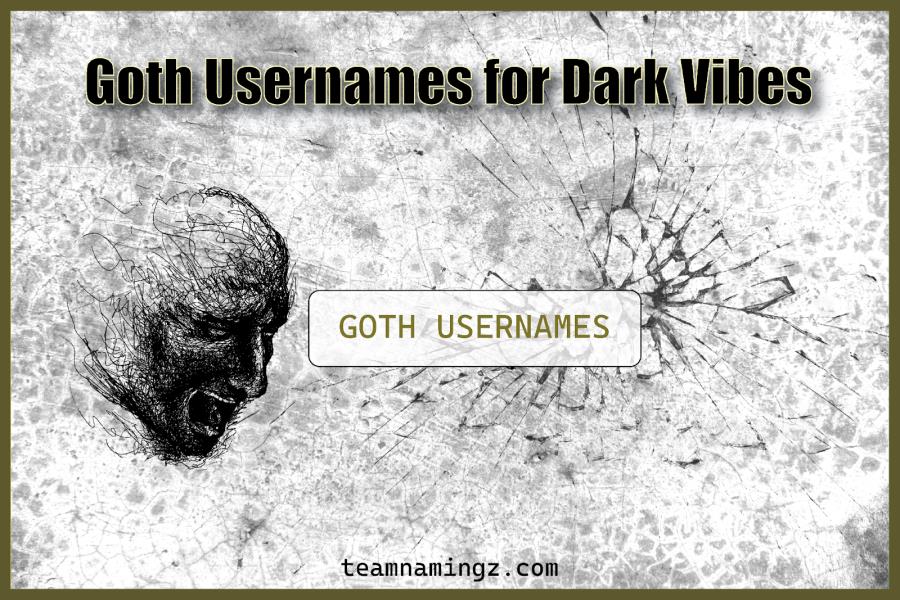Goth Usernames