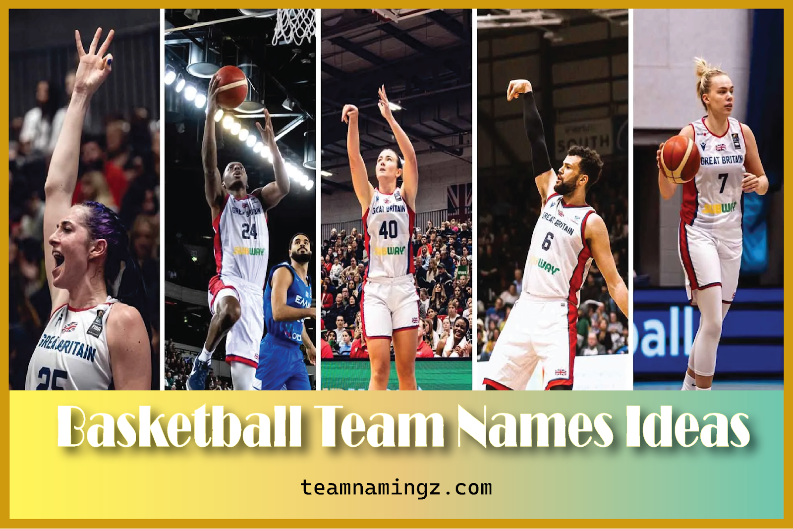 Basketball Team Names Ideas 