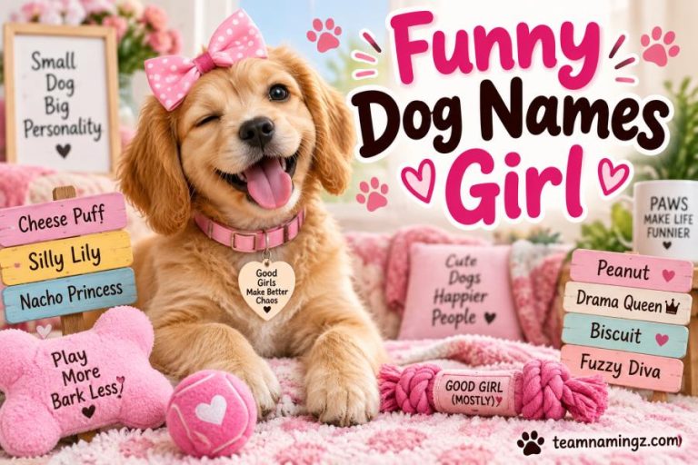 Funny Dog Names girl