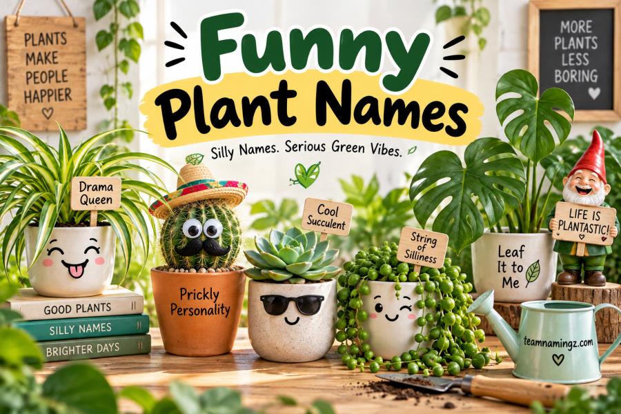 Funny Plant Names