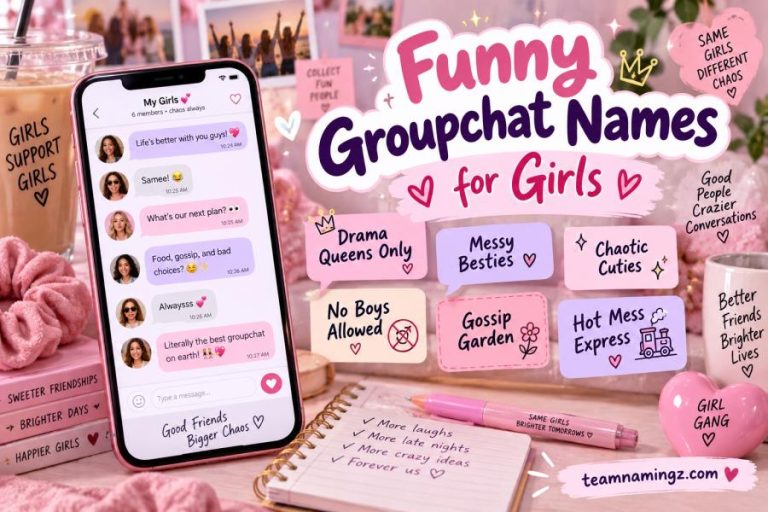 funny groupchat names